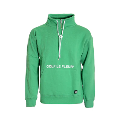 Converse Golf Le Fleur Half-Zip Pullover Sweatshirt Green () 10017488-A02