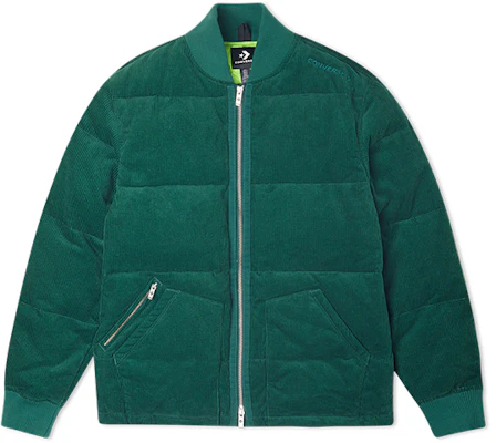 Converse Jaket Baseball Corduroy Hijau Vintage Style 10019987-333 Order Converse Jaket Baseball Corduroy Hijau Vintage Style 10019987-333