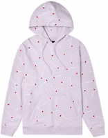 Converse Heart Pattern Print Hoodie Purple Unisex Fashion Couples Style 10022411-A02 Converse Heart Pattern Print Hoodie Purple Unisex Fashion Couples Style 10022411-A02
