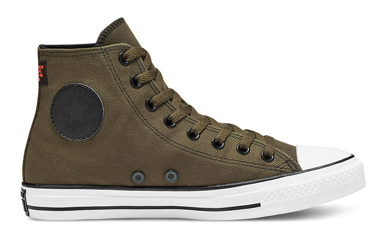 Converse Heavy Gauge Twill Chuck Taylor All Star High Top MilitaryGreen 圖 2