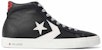Converse Heritage Leather Pro Leather Mid 'Hitam Putih' 165859C