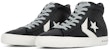 Converse Heritage Leather Pro Leather Mid 'Hitam Putih' 165859C