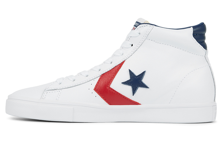 Converse Heritage Leather Pro Leather Mid 'Red White Blue' 165858C
