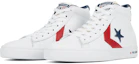 Lookbook Converse Heritage Cuir Pro Leather Mid ''Rouge Blanc Bleu'' 165858C