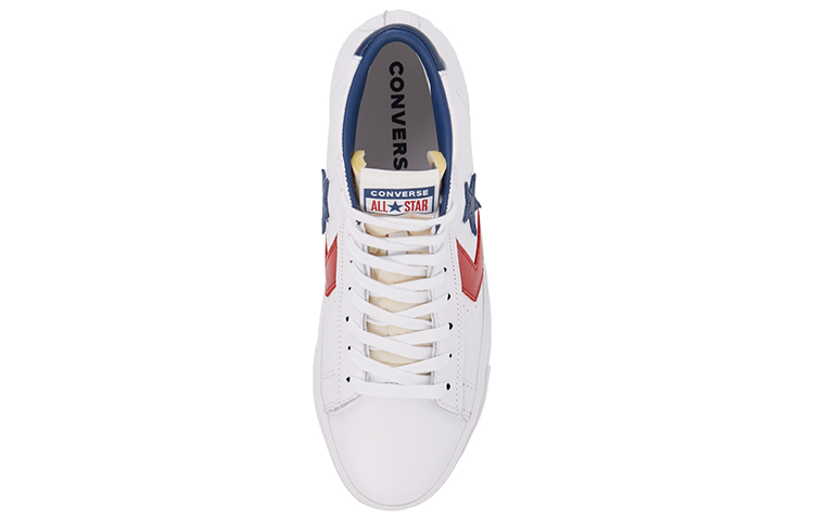 Shop Converse Heritage Cuir Pro Leather Mid ''Rouge Blanc Bleu'' 165858C
