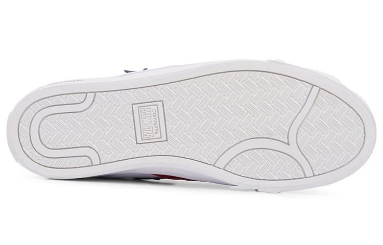 Details for Converse Heritage Cuir Pro Leather Mid ''Rouge Blanc Bleu'' 165858C