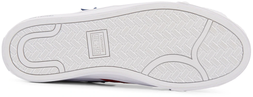 Converse Heritage Cuir Pro Leather Mid ''Rouge Blanc Bleu'' 165858C Details for Converse Heritage Cuir Pro Leather Mid ''Rouge Blanc Bleu'' 165858C