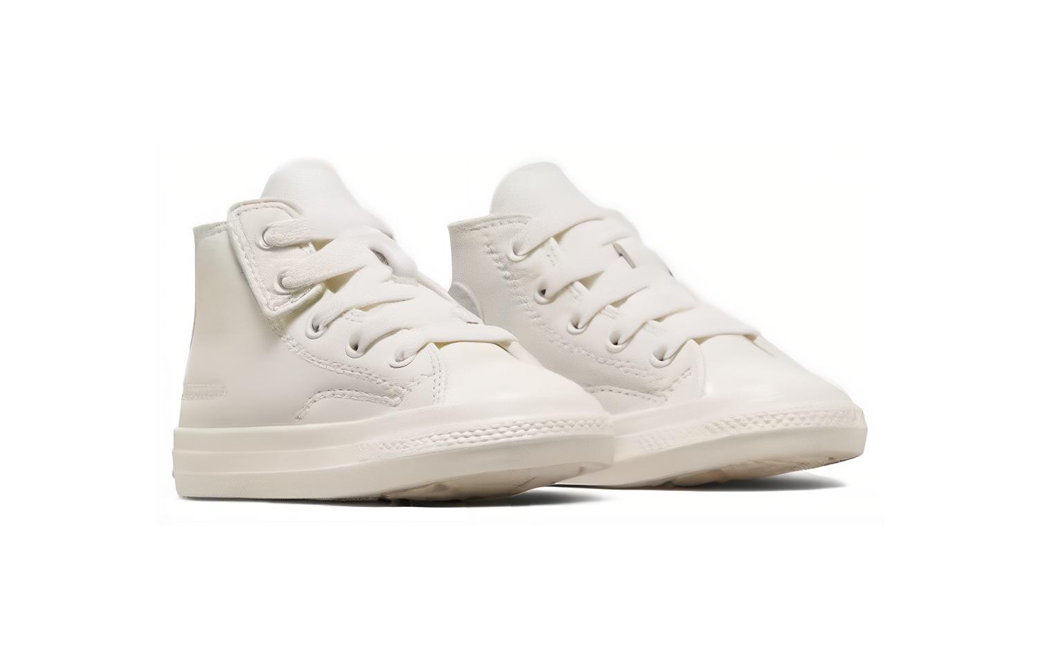 Lookbook Converse Tinggi 'Putih Anti-Selip Tahan Lama Kanak-Kanak Kecil' A06800C