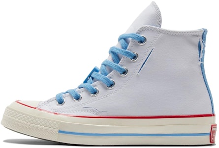 Converse 防滑透氣 高筒 帆布鞋 男女同款 藍紫色 Buy Converse 防滑透氣 高筒 帆布鞋 男女同款 藍紫色