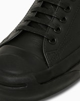Converse Jack Purcell 1935 Kulit Sneakers Hitam Monokrom 33301410 Details for Converse Jack Purcell 1935 Kulit Sneakers Hitam Monokrom 33301410