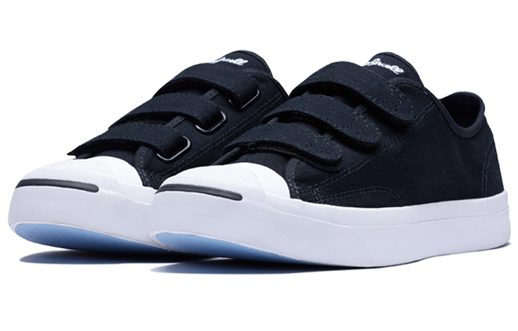 Shop 匡威 Jack Purcell 3V 魔術貼 黑白