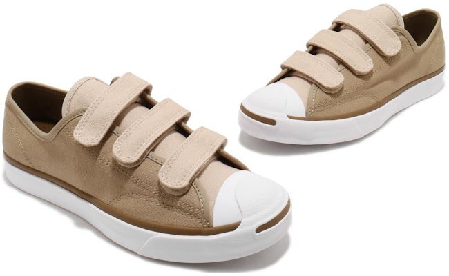 Converse Jack Purcell 3V Low Khaki Rendah 168978C Shop Converse Jack Purcell 3V Low Khaki Rendah 168978C