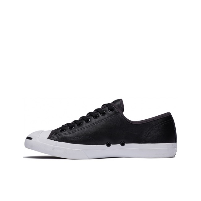 Converse Jack Purcell 'Black White Leather Low' 161639C