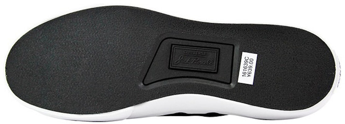 Converse Jack Purcell「黑白色皮革低筒鞋」 161639C Lookbook Converse Jack Purcell「黑白色皮革低筒鞋」 161639C