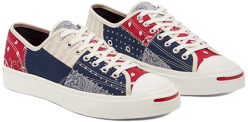 Converse Jack Purcell Multi-color Red//Blue 'White' 171725C Lookbook Converse Jack Purcell Multi-color Red//Blue 'White' 171725C