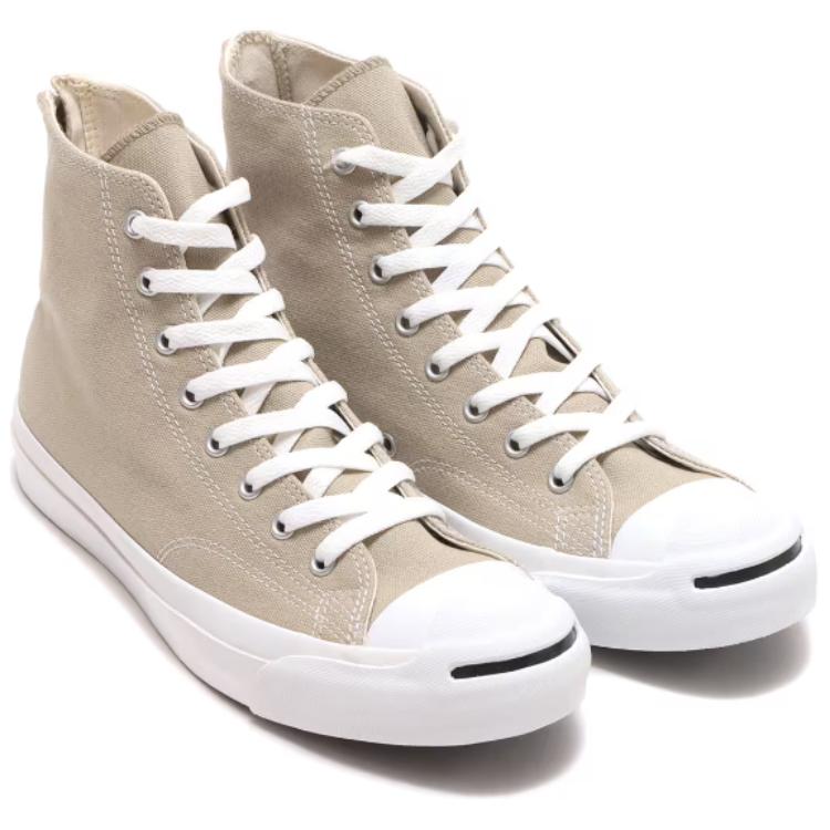 Lookbook コンバース ジャックパーセル バックジップ RH HI グレー 33300840