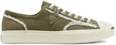 Order Converse Kulit Berbulu Faux Jack Purcell 'Hijau Putih' 166511C