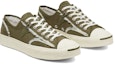Lookbook Converse Kulit Berbulu Faux Jack Purcell 'Hijau Putih' 166511C