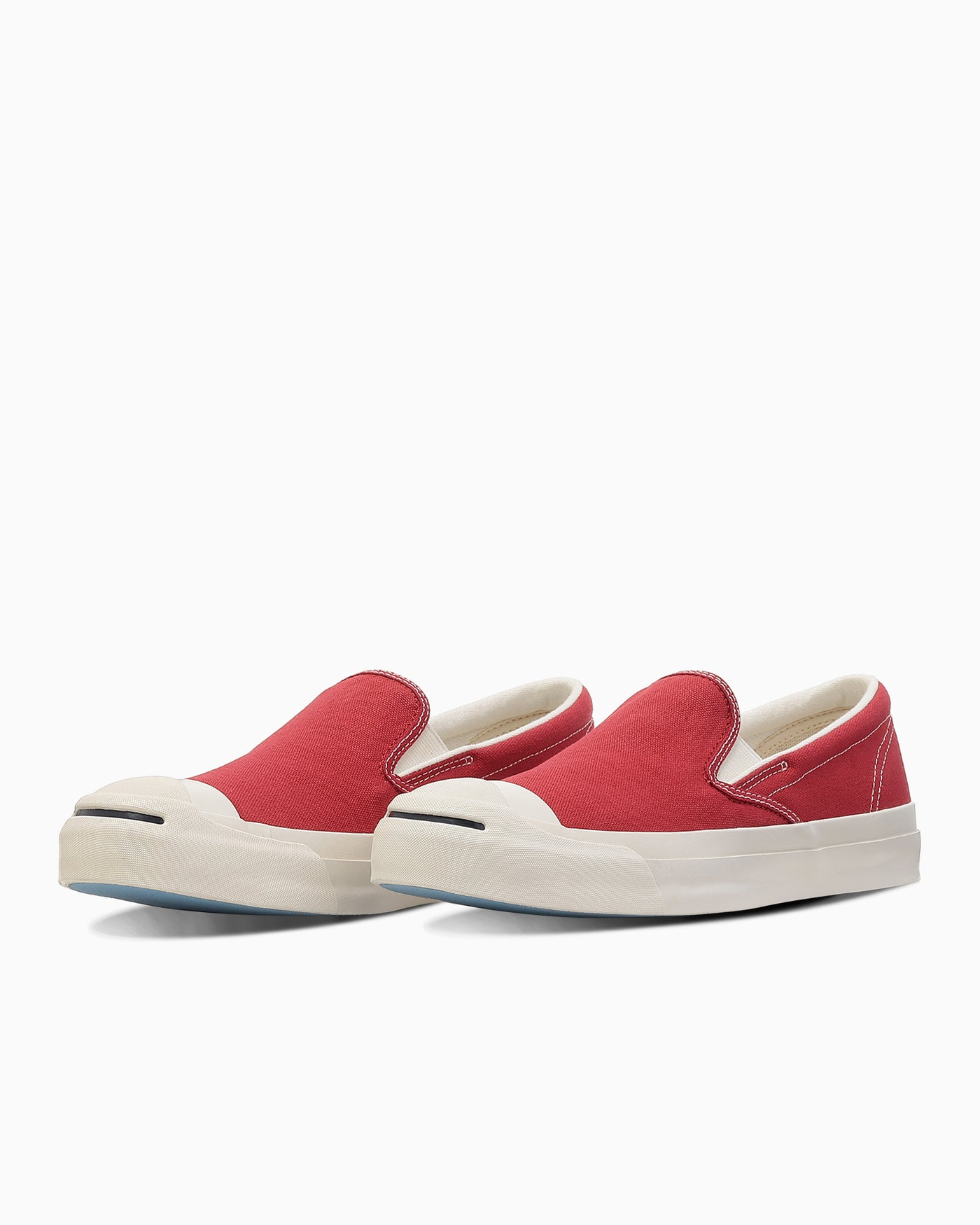 Lookbook Converse Jack Purcell 帆布懶人休閒鞋 紅色 33301521