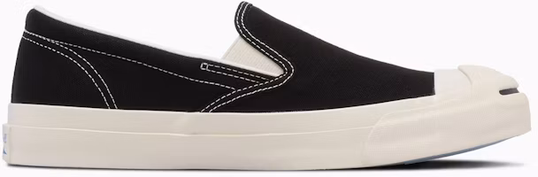Shop Converse Jack Purcell CL 低筒休閒懶人鞋 黑色 33301520