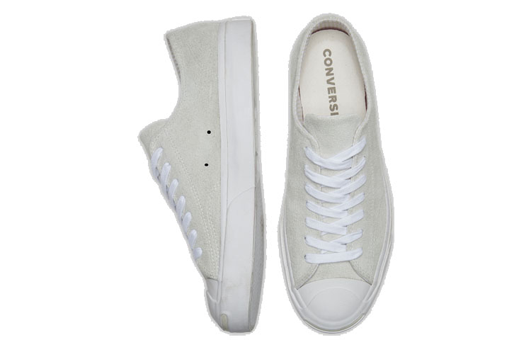 Shop コンバース ジャックパーセル クリーミーホワイト 166864C