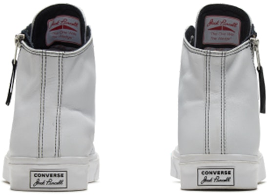 Converse Jack Purcell 耐磨防滑 高筒 帆布鞋 男女皆宜 白色 Purchase Converse Jack Purcell 耐磨防滑 高筒 帆布鞋 男女皆宜 白色