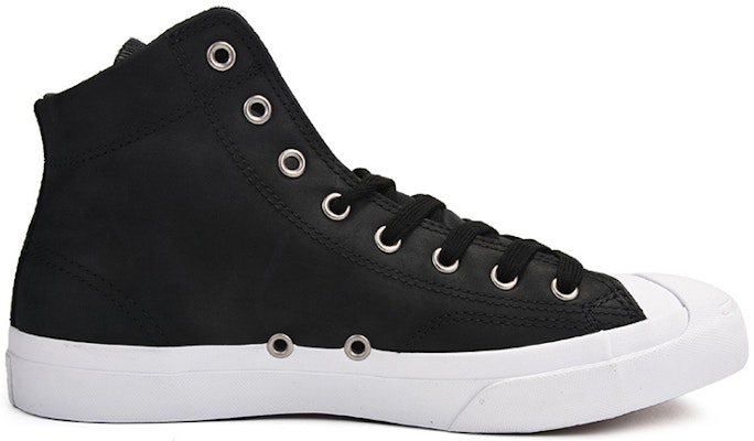 Converse Jack Purcell Hi Leather 'Black White' 157707C Order Converse Jack Purcell Hi Leather 'Black White' 157707C