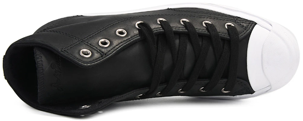 Converse Jack Purcell Hi Leather 'Black White' 157707C Lookbook Converse Jack Purcell Hi Leather 'Black White' 157707C
