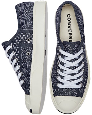 Converse Jack Purcell Hybrid Low 'Denim Mundial - Azul Medianoche' 171949C Shop Converse Jack Purcell Hybrid Low 'Denim Mundial - Azul Medianoche' 171949C