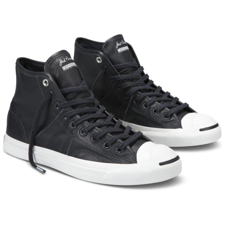 Converse Jack Purcell Johnny Hi Neighborhood Black 圖 3