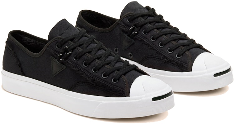 Converse Faux Fur-Lined Leather Jack Purcell 'Black' 166510C Lookbook Converse Faux Fur-Lined Leather Jack Purcell 'Black' 166510C