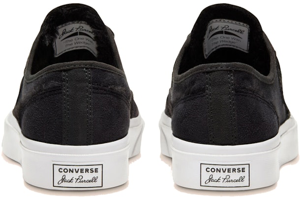 Converse Faux Fur-Lined Leather Jack Purcell 'Black' 166510C Purchase Converse Faux Fur-Lined Leather Jack Purcell 'Black' 166510C