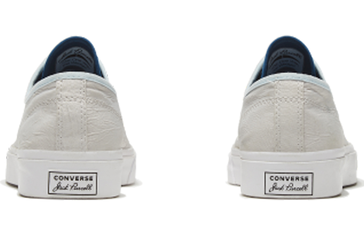 Shop Converse Twisted Vacation Jack Purcell Low Top 'Beige' - Kain Kapas Coklat Muda 167621C