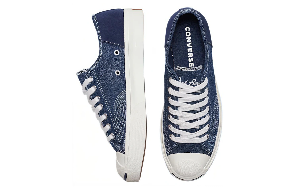 Converse Jack Purcell Low 'Navy Washed Denim'