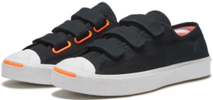 Converse Jack Purcell Low Easy-On「黑色橙總」 168136C Lookbook Converse Jack Purcell Low Easy-On「黑色橙總」 168136C