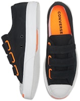 Converse Jack Purcell Low Easy-On「黑色橙總」 168136C Shop Converse Jack Purcell Low Easy-On「黑色橙總」 168136C