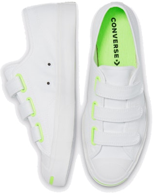Converse Jack Purcell Low Easy-On 'White Ghost Green' 168137C Shop Converse Jack Purcell Low Easy-On 'White Ghost Green' 168137C