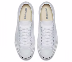 Converse Jack Purcell 低筒'全白'款 1Q698 Shop Converse Jack Purcell 低筒'全白'款 1Q698