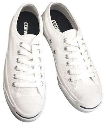 Converse Jack Purcell 開口笑 時尚休閒 抗磨防滑 低筒 帆布鞋 男女款 白色 Lookbook Converse Jack Purcell 開口笑 時尚休閒 抗磨防滑 低筒 帆布鞋 男女款 白色