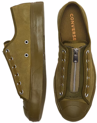 Converse Jack Purcell Zip 'Olive' 168702C Shop Converse Jack Purcell Zip 'Olive' 168702C
