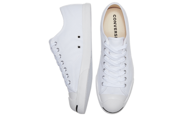 Shop Converse Jack Purcell LP ''Blanc'' 165589C