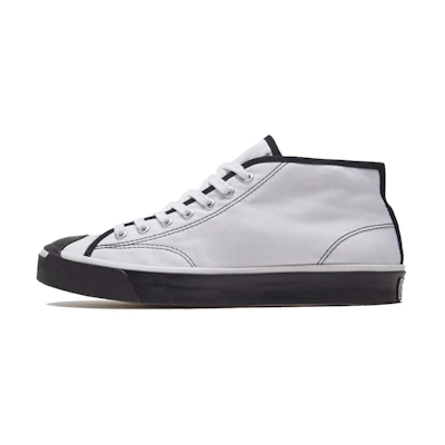 Converse Jack Purcell Mid 'White Black'