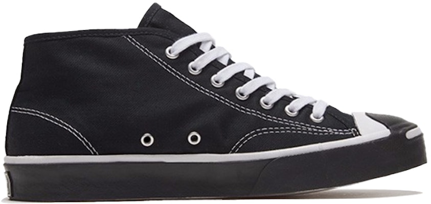 Converse Jack Purcell Mid 'White Black' 168993C Order Converse Jack Purcell Mid 'White Black' 168993C