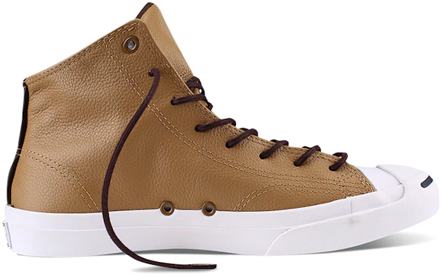 匡威 Jack Purcell 開口笑 皮革 中筒休閒帆布鞋 男女同款 土黃色 Order 匡威 Jack Purcell 開口笑 皮革 中筒休閒帆布鞋 男女同款 土黃色