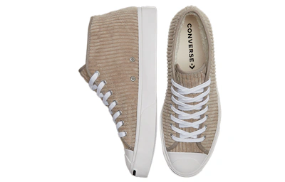 Converse Jack Purcell Mid 'Khaki Corduroy'