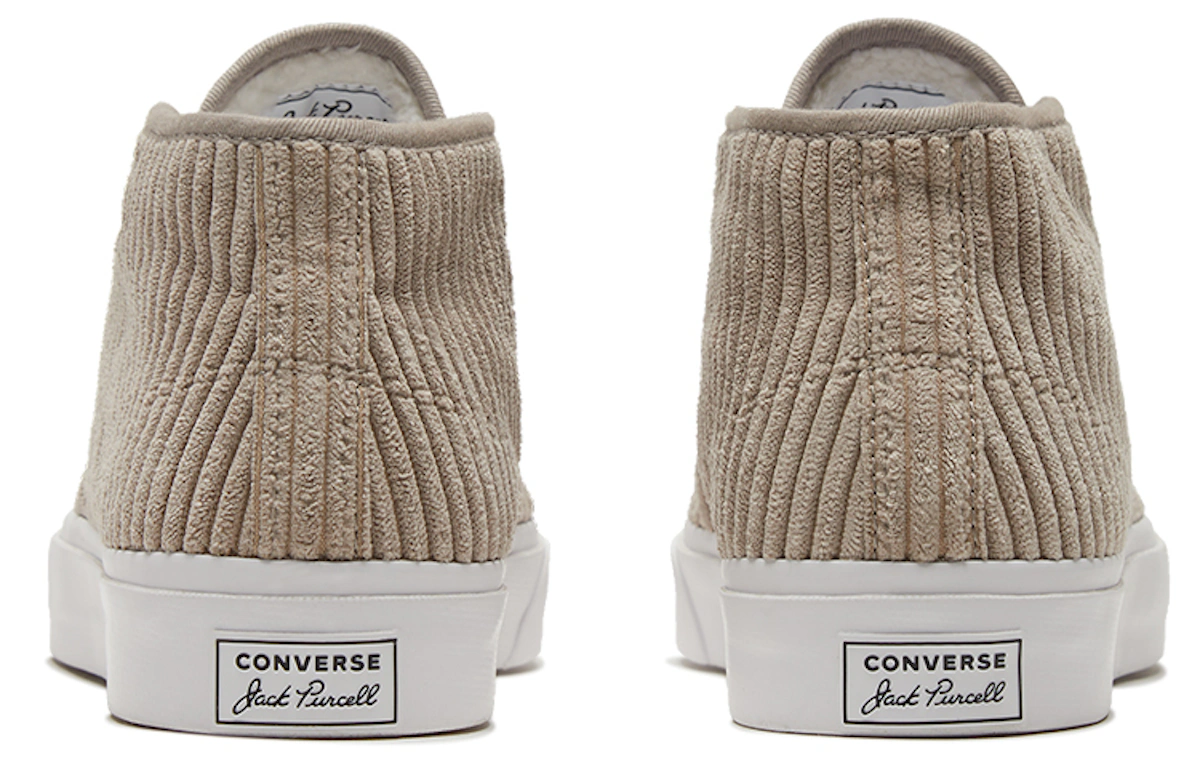 Converse Jack Purcell Mid 'Khaki Corduroy'