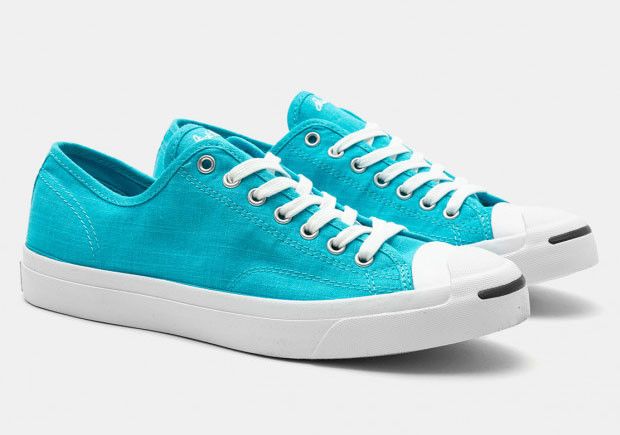 Converse Jack Purcell Open Textile Ox 'Cyan' 155635C-453