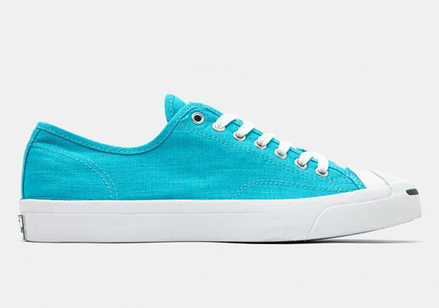 Order Converse Jack Purcell Open Textile Ox 'Cyan' - Sepatu Biru Tua 155635C-453