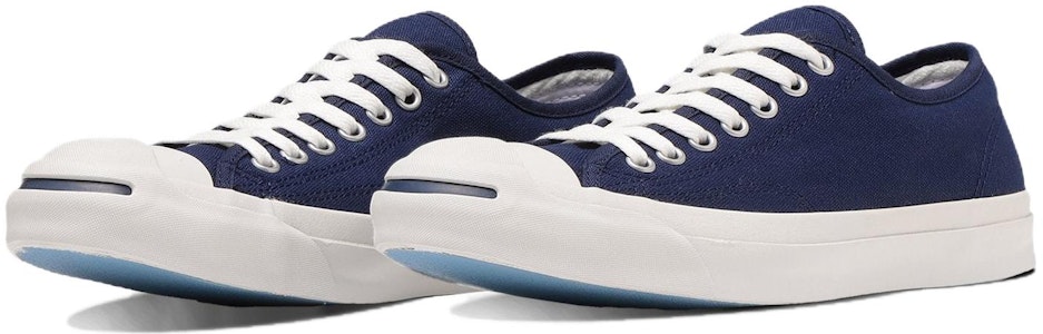 Converse Jack Purcell 防滑耐磨 低筒 帆布鞋 男女通用 藍色 日本版 Lookbook Converse Jack Purcell 防滑耐磨 低筒 帆布鞋 男女通用 藍色 日本版