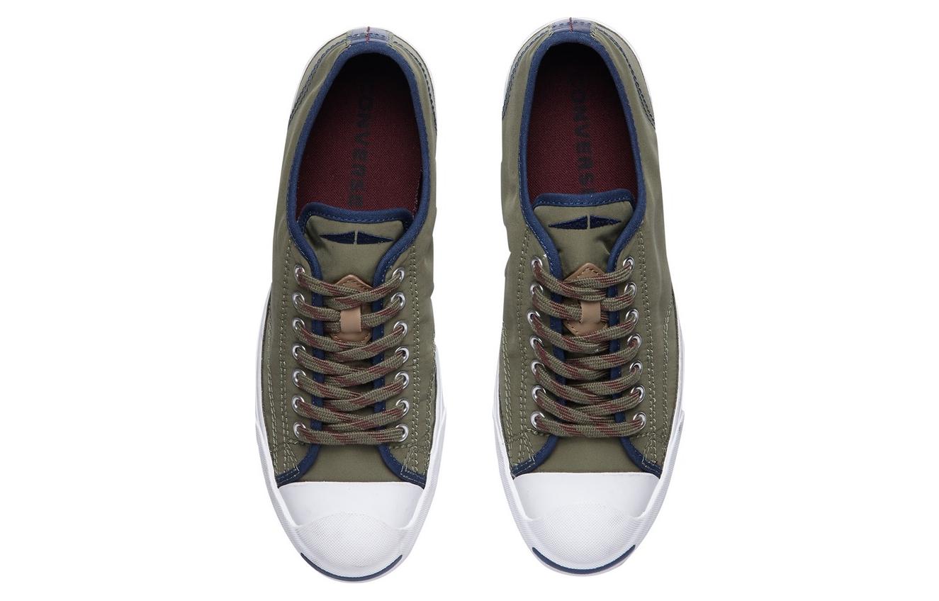 Shop コンバース ジャックパーセル OX オリーブグリーン 162163C